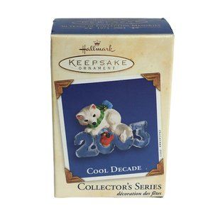 Hallmark Keepsake Christmas Ornament #4 Collectors Series Cool Decade 2003 Fox